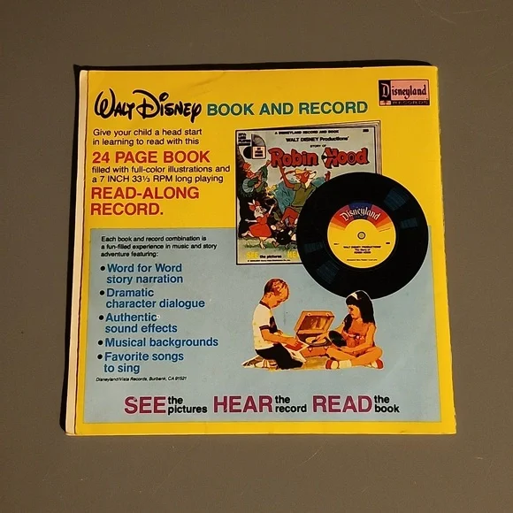 Walt Disney's Three Little Pigs Read Along storybook and record - Picture 6 of 7